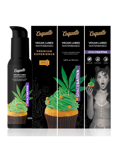 COQUETTE CHIC DESIRE PREMIUM EXPERIENCE LUBRICANTE VEGANO SPACE SATIVA 100ML