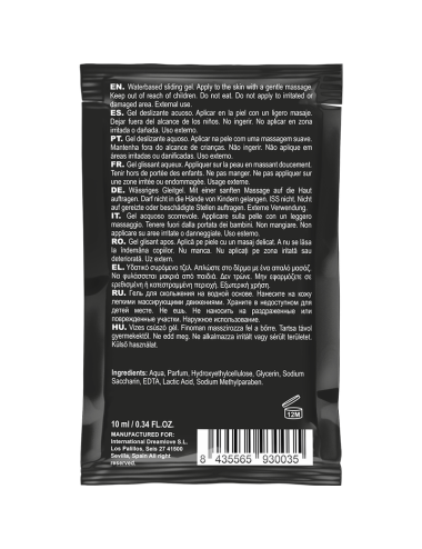 COQUETTE CHIC DESIRE POCKET LUBRICANTE KISSABLE BASE AGUA FRESA 10 ML