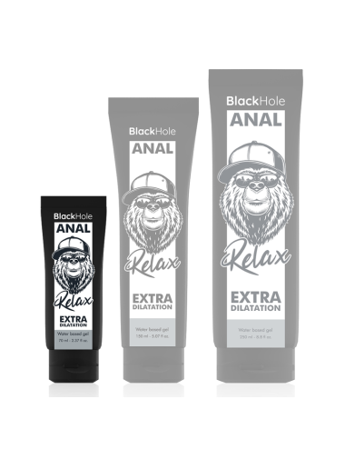 BLACK HOLE GEL BASE AGUA DILATACION ANAL 70 ML