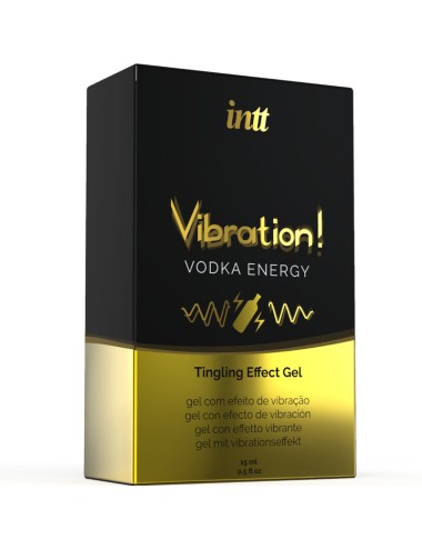 INTT - POTENTE ESTIMULANTE  ÍNTIMO GEL VIBRADOR LIQUIDO VODKA 15ML