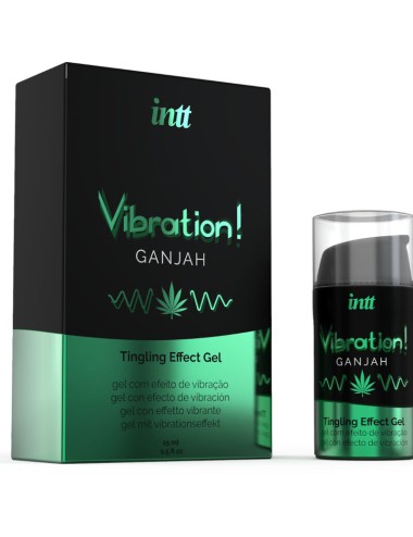 INTT - POTENTE ESTIMULANTE  ÍNTIMO GEL VIBRADOR LIQUIDO CANNABIS 15ML