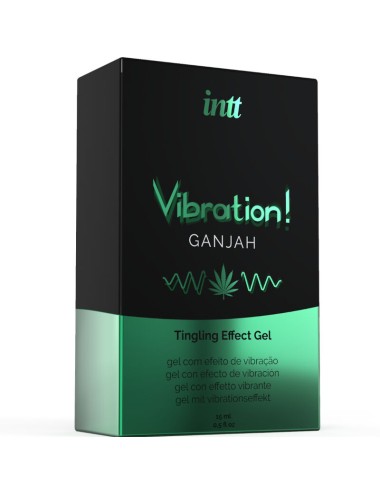 INTT - POTENTE ESTIMULANTE  ÍNTIMO GEL VIBRADOR LIQUIDO CANNABIS 15ML