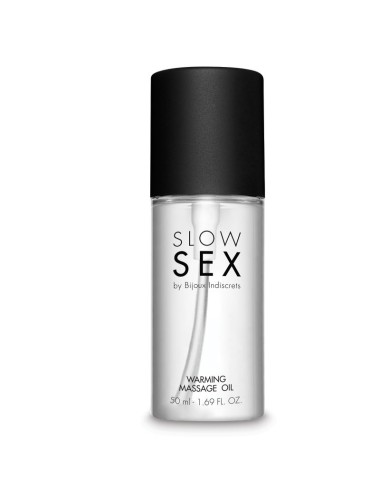 BIJOUX SLOW SEX ACEITE MASAJE EFECTO CALOR 50 ML