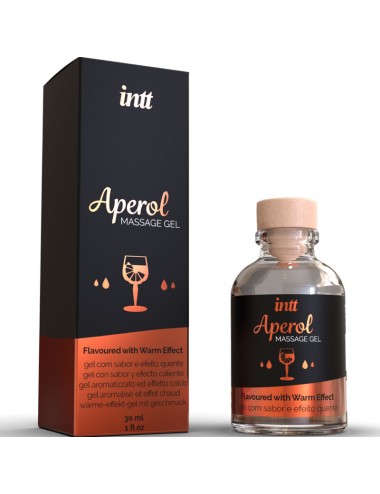 INTT - GEL DE MASAJE APEROL EFECTO CALOR INTENSO