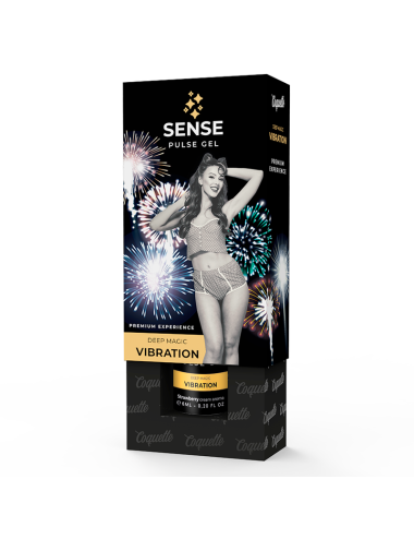 COQUETTE CHIC DESIRE PULSE GEL FRESA VIBRACIÓN LIQUIDA PREMIUM 6ML