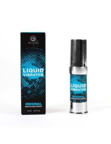 SECRETPLAY VIBRADOR LIQUIDO ESTIMULADOR UNISEX 15 ML.