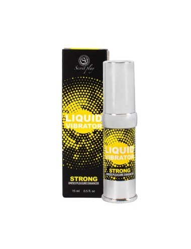SECRETPLAY VIBRADOR LÍQUIDO ESTIMULADOR UNISEX STRONG  15 ML