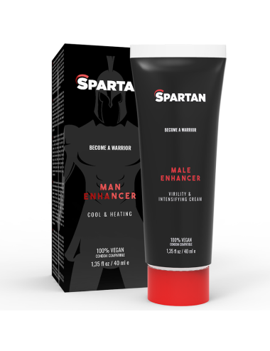 SPARTAN COUPLE GEL ERECCION-ORGASMO-DURACION 100% VEGANO