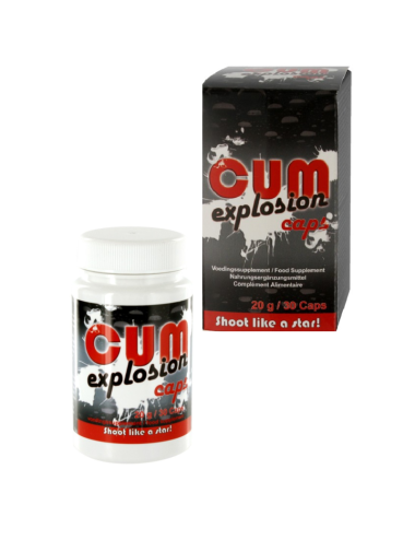 CUM EXPLOSION CAPSULAS POTENCIADORAS EYACULACIÓN 30 UNIDS