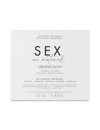 BIJOUX ORGASM GLOW COMPLEMENTO ALIMENTICIO 60 CAPSULAS
