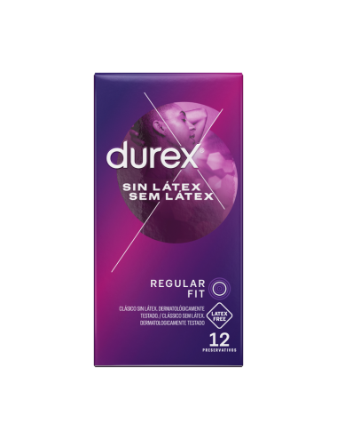 DUREX PRESERVATIVOS SIN LATEX 12 UDS