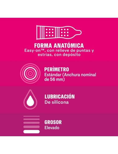 DUREX DAME PLACER 12 UDS