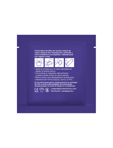 CONFORTEX PRESERVATIVO NATURE FORTE 144 UDS