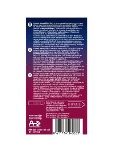 CONTROL XTRA DOTS 12 UDS