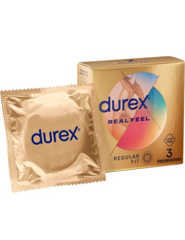 DUREX REAL FEEL PRESERVATIVOS 3 UDS