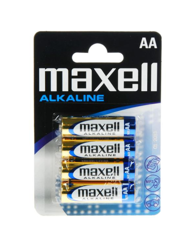 MAXELL PILA ALCALINA AA LR6 BLISTER*4 EU
