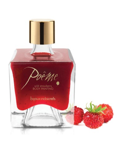 BIJOUX POEME PINTURA COMESTIBLE FRESA SILVESTRE 50GR