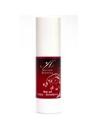 EXTASE SENSUEL ACEITE ESTIMULANTE CALOR FRESA 30ML