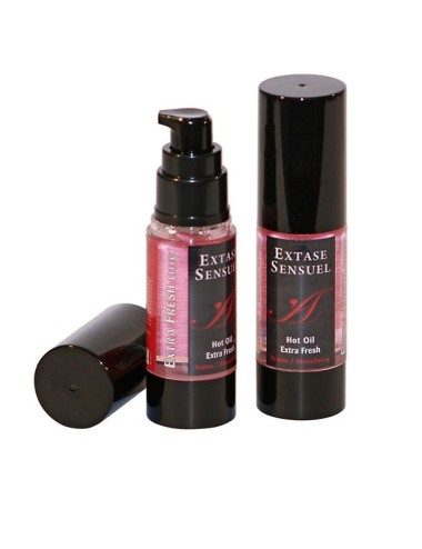 EXTASE SENSUEL ACEITE DE MASAJE EFECTO EXTRA FRESH FRESA 30ML