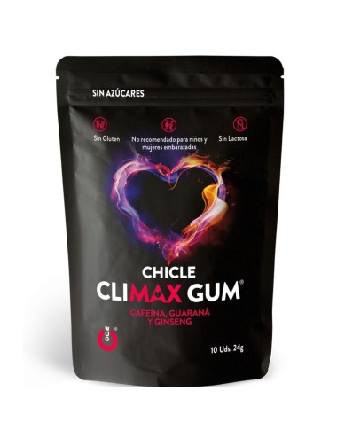 WUG GUM CLIMAX CHICLE 10 UNIDADES