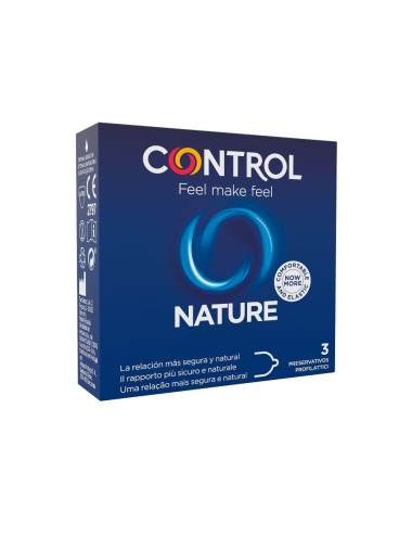 CONTROL NATURE PRESERVATIVOS 3 UNIDADES