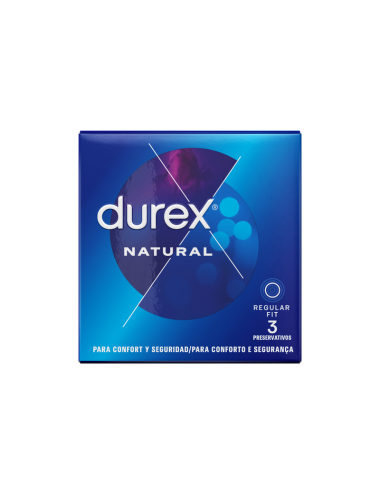 DUREX NATURAL CLASCIC 3 UNIDADES