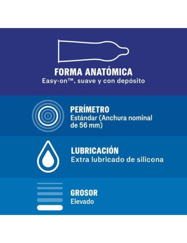 DUREX EXTRA SEGURO 12 UDS