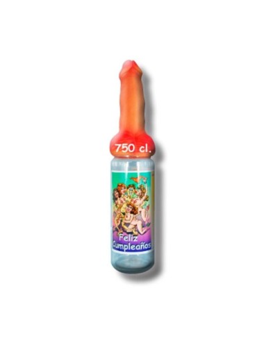 DIABLO PICANTE - BIBERÓN PENE CUMPLEAÑOS CARNE 750 ML