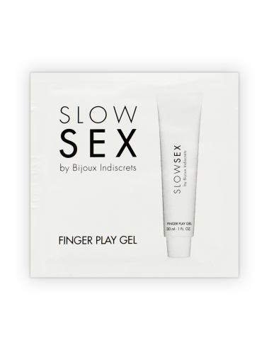 BIJOUX SLOW SEX GEL DE MASAJE CON DEDOS FINGER PLAY MONODOSIS