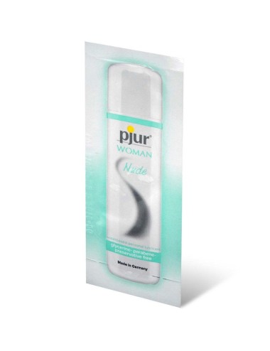 PJUR WOMAN NUDE LUBRICANTE BASE AGUA 2 ML