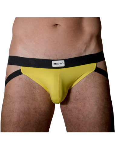 MACHO MX22A SUSPENSORIO AMARILLO L/XL