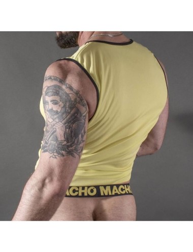 MACHO CAMISETA AMARILLO L/XL