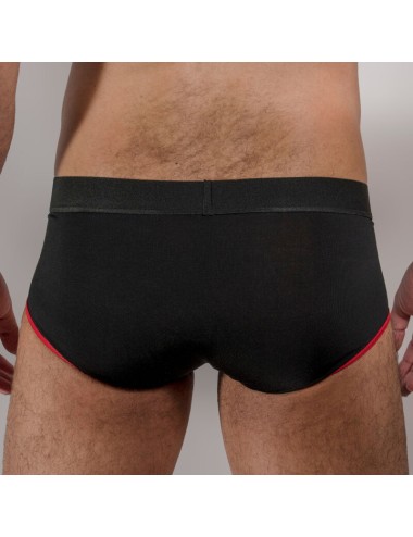 MACHO MS24R CALZONCILLO BRIEF DARK RED S