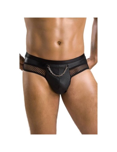 PASSION 030 SLIP ABIERTO TOM NEGRO L/XL