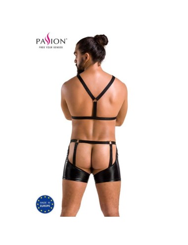 PASSION 047 SET ARON NEGRO L/XL