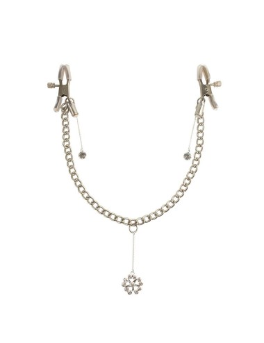 FETISH FANTASY PINZAS CON CADENA PARA PEZONES