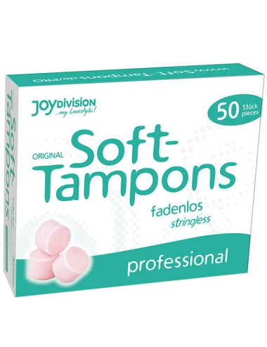 SOFT-TAMPONS TAMPONES ORIGINALES PROFESSIONAL/ 50UDS