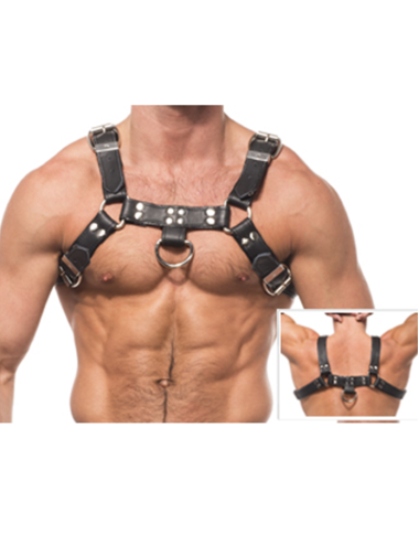 LEATHER BODY CHAIN HARNESS III