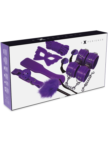 EXPERIENCE BDSM FETISH KIT SERIE PURPLE