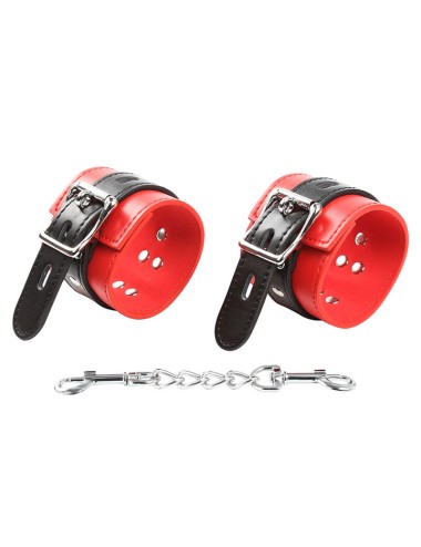 OHMAMA FETISH LOCKING/BUCKLING WRIST RESTRAINTS