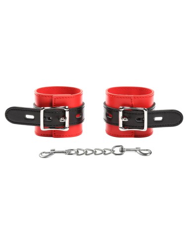 OHMAMA FETISH LOCKING/BUCKLING WRIST RESTRAINTS