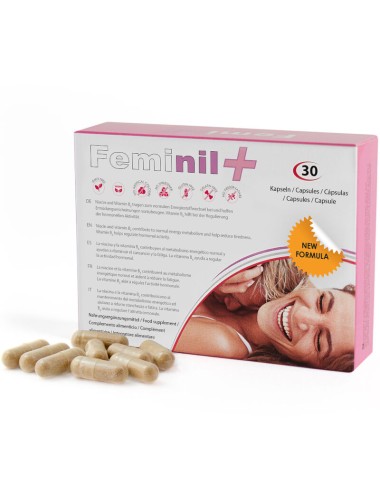 FEMINIL+ AUMENTO LIBIDO SEXUAL FEMENINO - 30 CAPSULAS