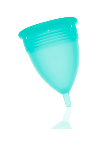 STERCUP COPA MENSTRUAL FDA SILICONE  TALLA S AQUAMARINA