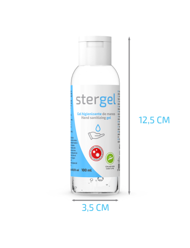 STERGEL  HIDROALCOHOLICO + ALOE VERA + FRAGANCIA 100ML