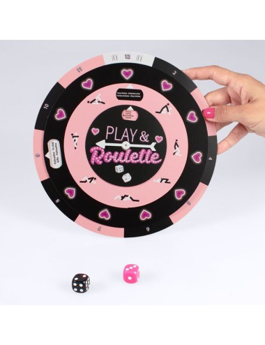 SECRETPLAY PLAY & ROULETTE - JUEGO DE DADOS Y RULETA (ES/PT/EN/FR)