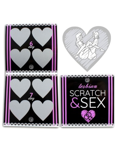 SECRETPLAY SCRATCH & SEX JUEGO PAREJAS POSTURAS LESBICAS (ES/EN/FR/PT/DE)