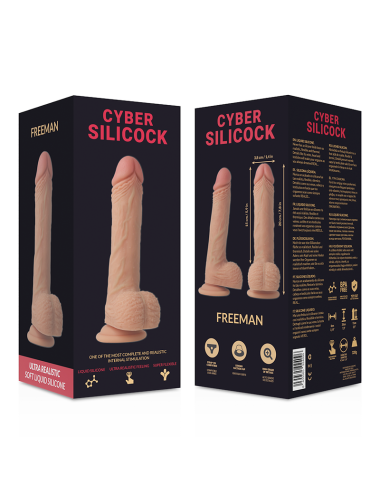 CYBER SILICOCK ARNÉS SILICONA LIQUIDA FREEMAN