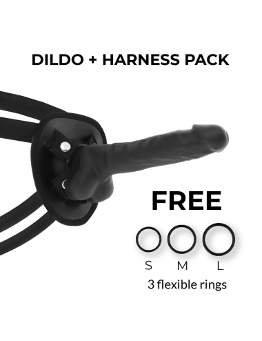 COCK MILLER ARNES + SILICONA DENSITY ARTICULABLE COCKSIL NEGRO 19,5 CM