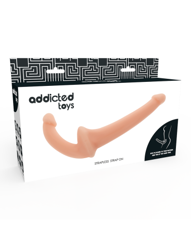 ADDICTED TOYS DILDO CON ARNÉS SIN SUJECIÓN NATURAL