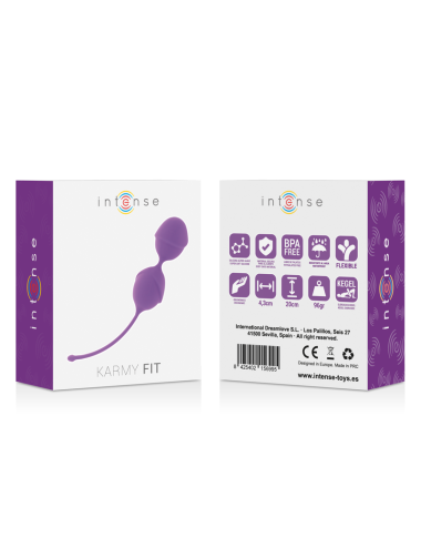 INTENSE  KARMY FIT KEGEL SILICONE LILA